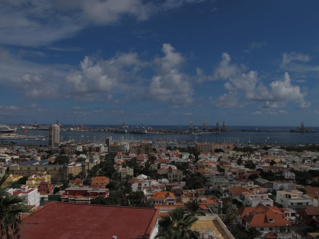 Utsikt over Las Palmas.